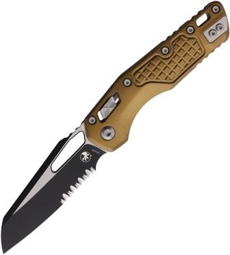 MCT2102FRTA Microtech Standard Issue MSI Ram-Lok Pocket Knife Tan